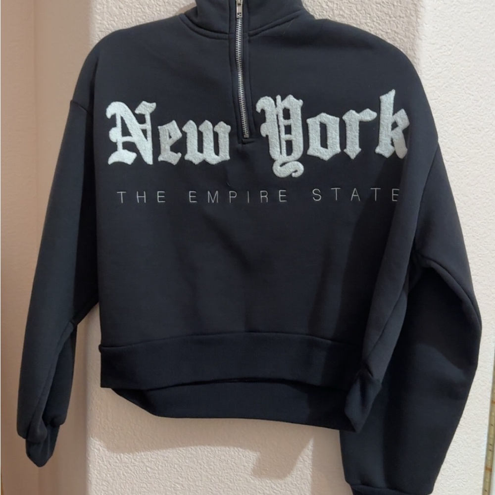 Charlotte Russe Black New York Women's Turtleneck Sweater